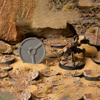 Handpainted Battle ready bases - Dunes of Bourak