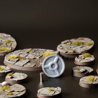Handpainted Battle ready bases - Temple