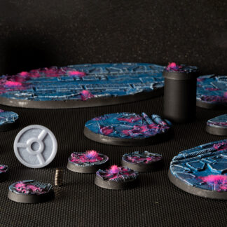 Handpainted Battle ready bases - Alien Infestation