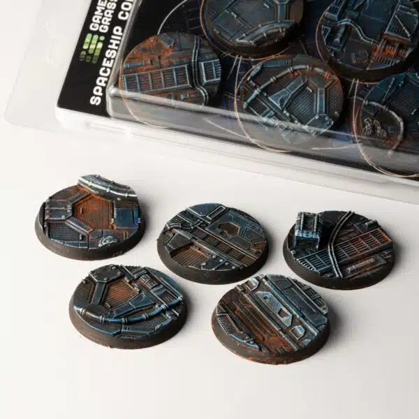 Handpainted Battle ready bases - Spaceship Corridor - Image 10