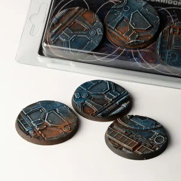 Handpainted Battle ready bases - Spaceship Corridor - Image 9