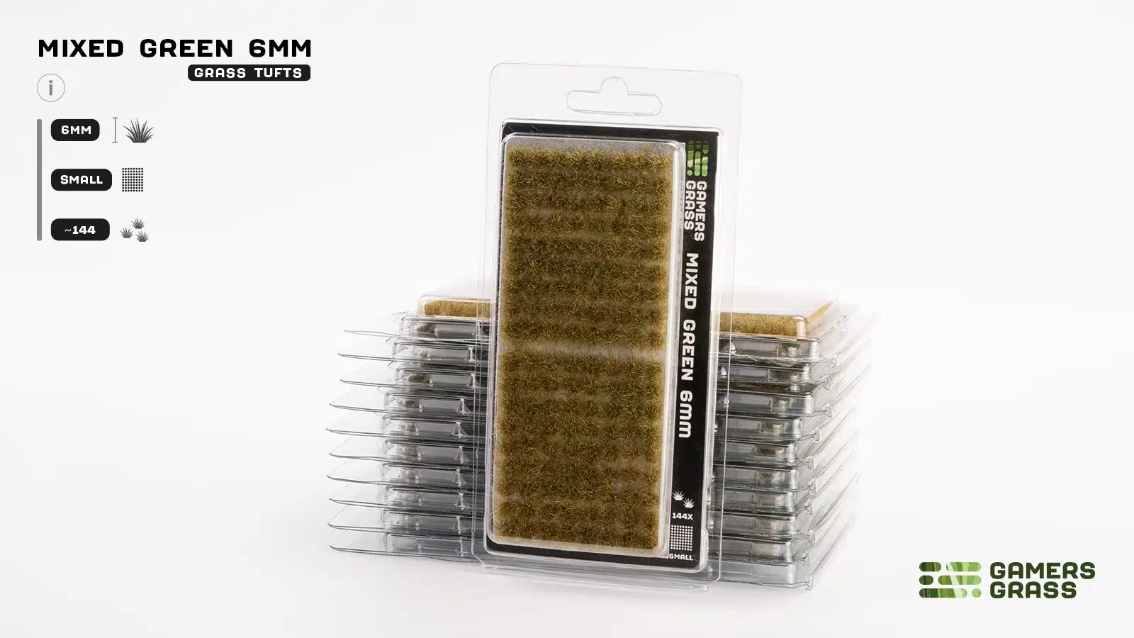 Grass Tufts - Mixed Green - Image 3