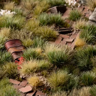 Grass Tufts - Strong Green