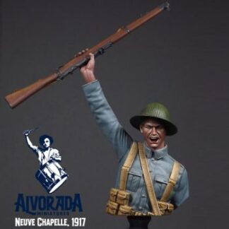 AM004 Battle of Neuve-Chapelle Bust (1915) - Portuguese Expeditionary Corps (CEP) at WWI (1:12 Bust)